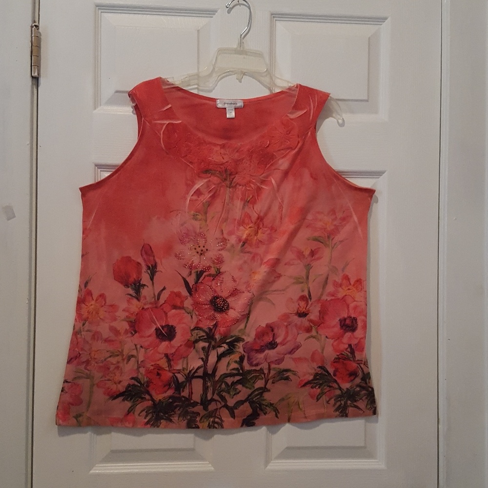 Dressbarn Sleeveless Shirt - 2X